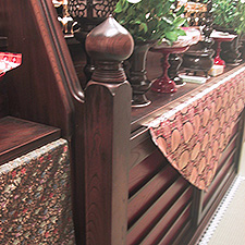 位牌堂　擬宝珠　ギボシ