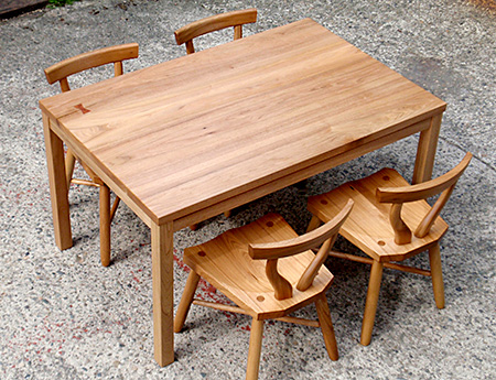 クルミ　ベーシックテーブル