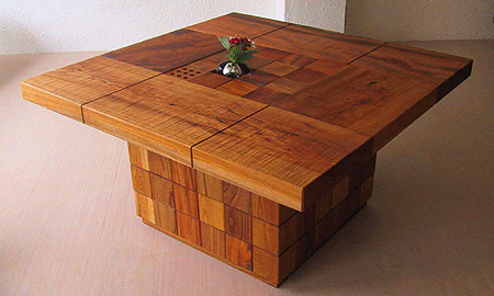 ケヤキ　イロリテーブル